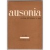 AUSONIA. RIVISTA DI LETTERE E ARTI-n 4, luglio/agosto-1956