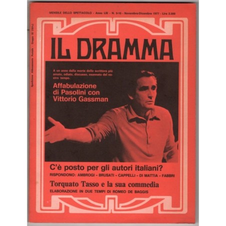 IL DRAMMA-n 9-10, nov/dic-1977