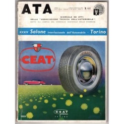 ATA. GIORNALE E ATTI ASSOCIAZIONE TECNICA AUTOMOBILE-n 4-5, apr/mag-1952