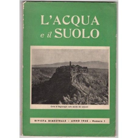 L'ACQUA E IL SUOLO-n 1-1958