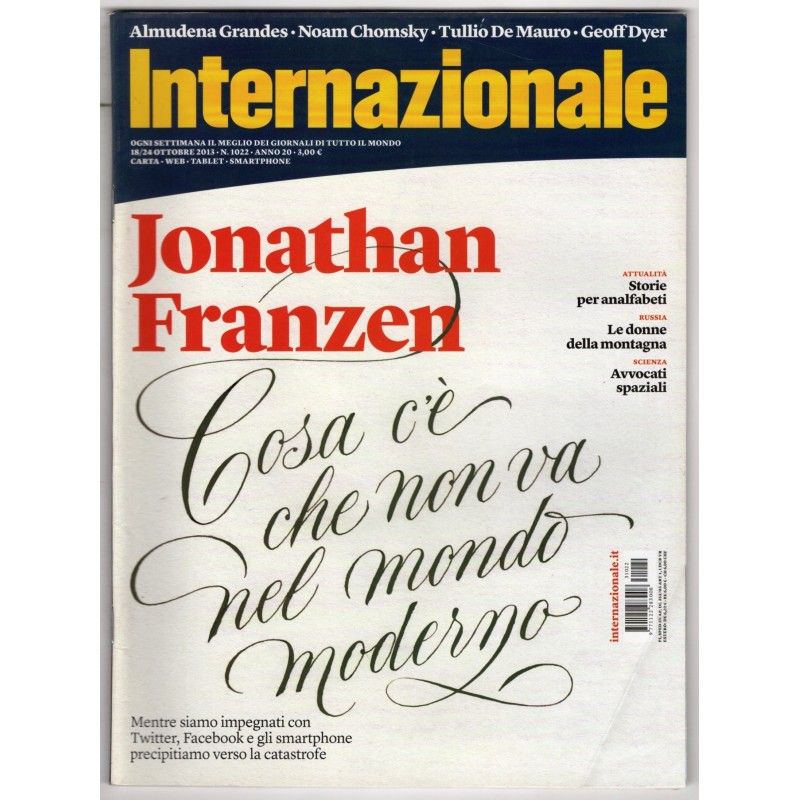 INTERNAZIONALE-n 1022, 18-24 ottobre-2013