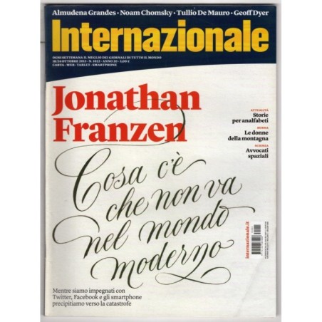 INTERNAZIONALE-n 1022, 18-24 ottobre-2013