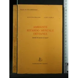 AMBIENTE RITARDO MENTALE DEVIANZA