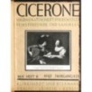 RACCOLTA RIVISTE CICERONE HALBMONATSSCHRIFT KUNSTLER-n 9-16, mai-aug-1927