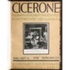 RACCOLTA RIVISTE CICERONE HALBMONATSSCHRIFT KUNSTLER-n 9-16, mai-aug-1927