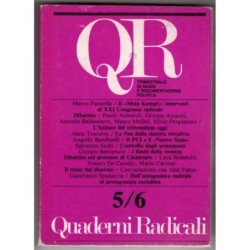 QUADERNI RADICALI-n 5-6, gennaio/giugno-1979