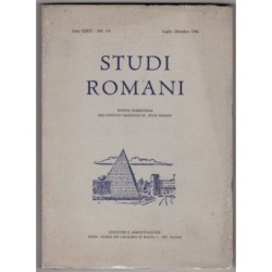 STUDI ROMANI-nn 3-4, luglio/dicembre-1986