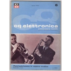 CQ ELETTRONICA-n 6, 1 giugno-1970