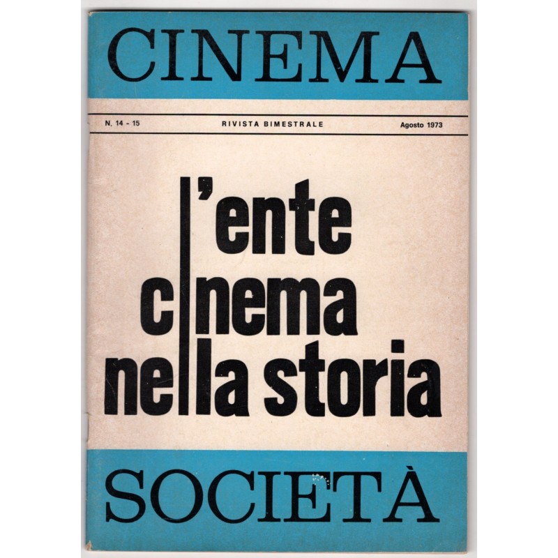 CINEMA SOCIETÀ-n 14-15, agosto-1973