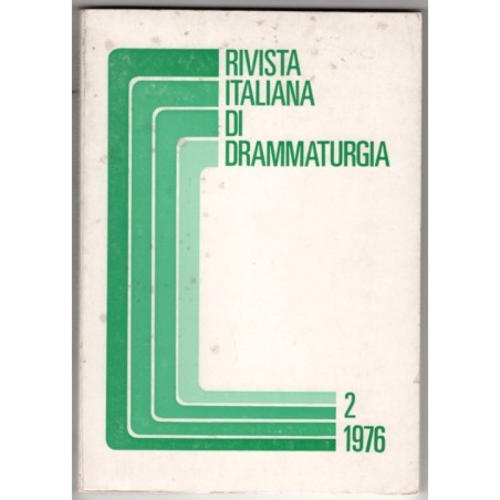 RIVISTA ITALIANA DI DRAMMATURGIA-n 2-1976