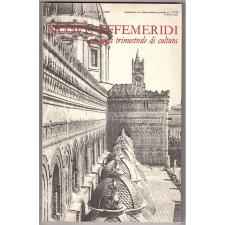 NUOVE EFFEMERIDI. RASSEGNA TRIMESTRALE DI CULTURA-n 17-1992