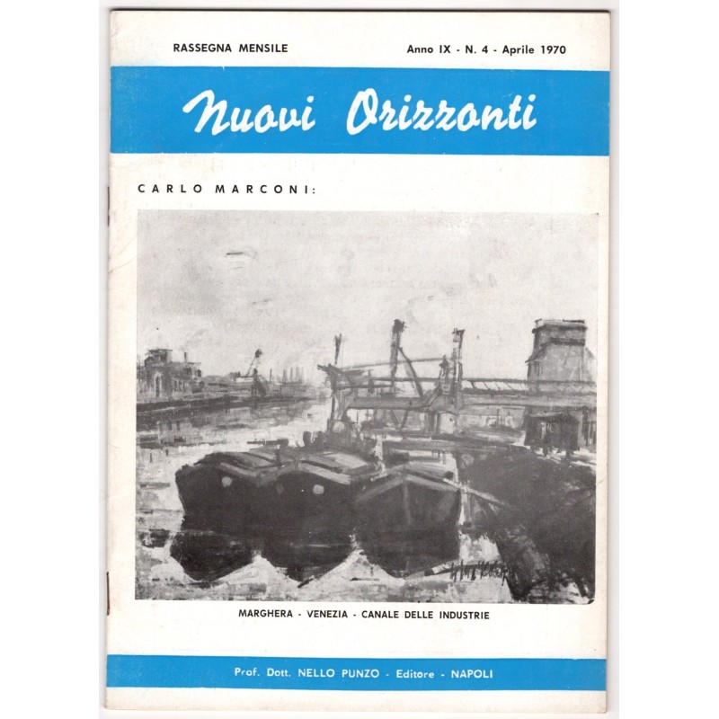NUOVI ORIZZONTI-n 4, aprile-1970