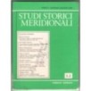 STUDI STORICI MERIDIONALI-n 1-2, gennaio/agosto-1981