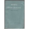 RIVISTA DI STUDI CROCIANI-fasc II-IV, aprile/dicembre-1984