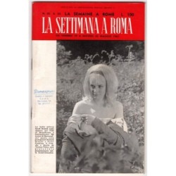 LA SETTIMANA A ROMA-n 20, venerdì 19-giovedì 25 maggio-1961