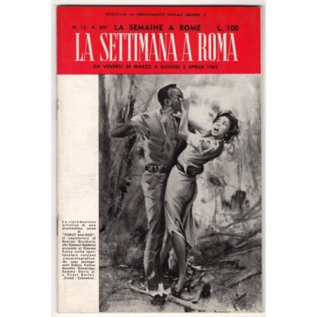 LA SETTIMANA A ROMA-n 13, 30 marzo-5 aprile-1962