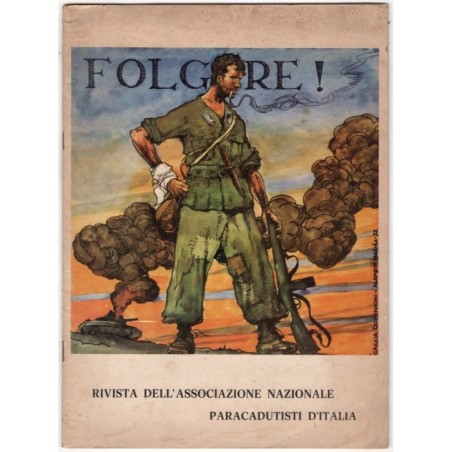 FOLGORE! RIVISTA ASSOCIAZIONE PARACADUTISTI D'ITALIA-suppl al n 9, set-1972