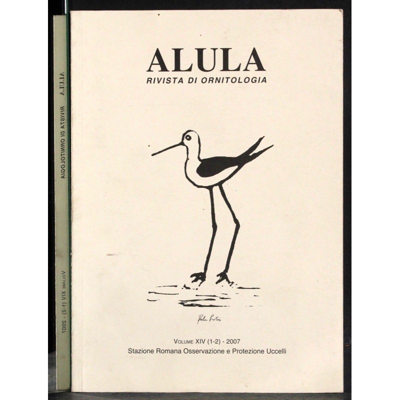 ALULA. RIVISTA DI ORNITOLOGIA-vol XIV (1-2)-2007