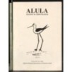 ALULA. RIVISTA DI ORNITOLOGIA-vol XIV (1-2)-2007