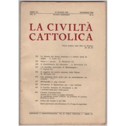 LA CIVILTÀ CATTOLICA-n 12, 19 giugno-1965