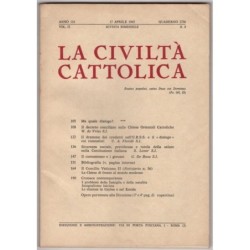 LA CIVILTÀ CATTOLICA-n 8, 17 aprile-1965