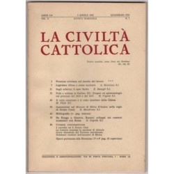 LA CIVILTÀ CATTOLICA-n 7, 3 aprile-1965
