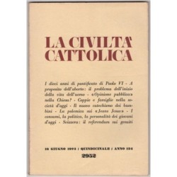 LA CIVILTÀ CATTOLICA-n 12, 16 giugno-1973