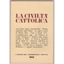 LA CIVILTÀ CATTOLICA-n 11, 2 giugno-1973