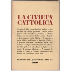 LA CIVILTÀ CATTOLICA-n 10, 19 maggio-1973