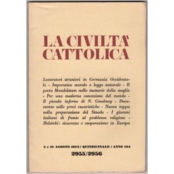 LA CIVILTÀ CATTOLICA-n 15-16, 4 e 18 agosto-1973