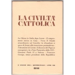 LA CIVILTÀ CATTOLICA-n 13, 6 luglio-1985