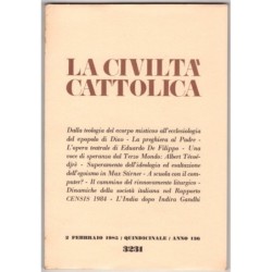 LA CIVILTÀ CATTOLICA-n 3, 2 febbraio-1985