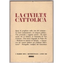 LA CIVILTÀ CATTOLICA-n 5, 1 marzo-1975