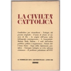 LA CIVILTÀ CATTOLICA-n 4, 15 febbraio-1975