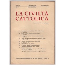 LA CIVILTÀ CATTOLICA-n 21, 6 novembre-1965