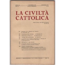 LA CIVILTÀ CATTOLICA-n 23, 4 dicembre-1965