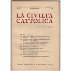 LA CIVILTÀ CATTOLICA-n 18, 18 settembre-1965