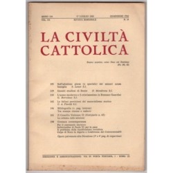 LA CIVILTÀ CATTOLICA-n 14, 17 luglio-1965