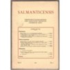SALMANTICENSIS. COMMENTARIUS DE SACRIS DISCIPLINIS-vol 8, fasc 2-1961