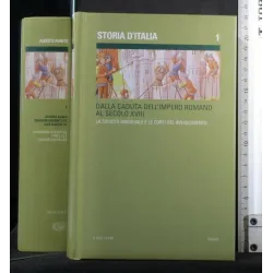 STORIA D'ITALIA VOL 1 DALLA CADUTA DELL'IMPERO ROMANO AL SECOLO