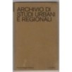 ARCHIVIO DI STUDI URBANI E REGIONALI-n 2, giugno-1973