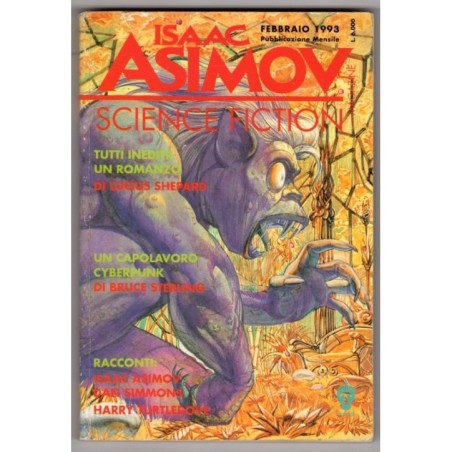 ISAAC ASIMOV SCIENCE FICTION MAGAZINE-n 2, febbraio-1993