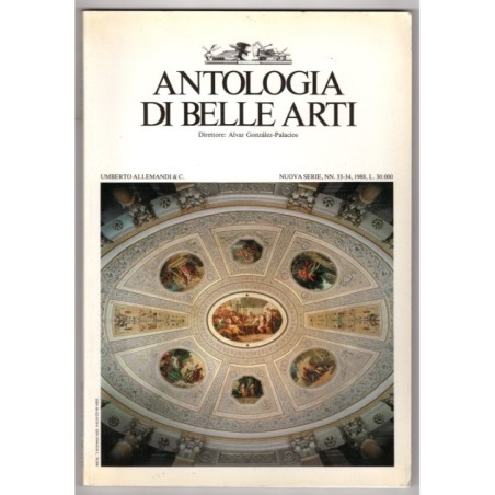 ANTOLOGIA DI BELLE ARTI-nn 33-34-1988