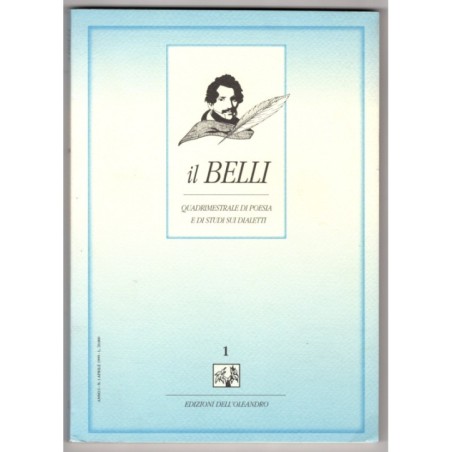 IL BELLI. QUADRIMESTRALE POESIA E STUDI SUI DIALETTI-n 1, aprile-1999