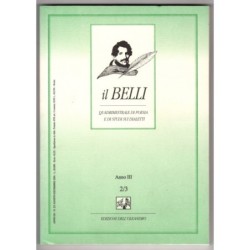 IL BELLI. QUADRIMESTRALE POESIA E STUDI SUI DIALETTI-n 2-3, ago/dic-2001
