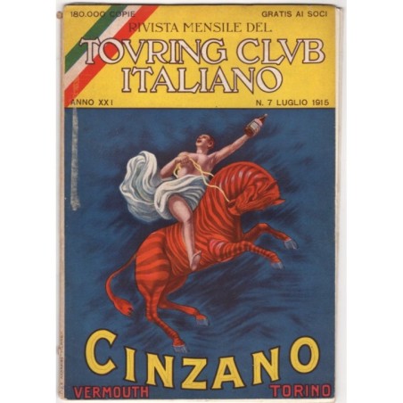 RIVISTA MENSILE DEL TOURING CLUB ITALIANO-n 7, luglio-1915