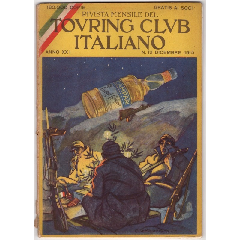 RIVISTA MENSILE DEL TOURING CLUB ITALIANO-n 12, dicembre-1915