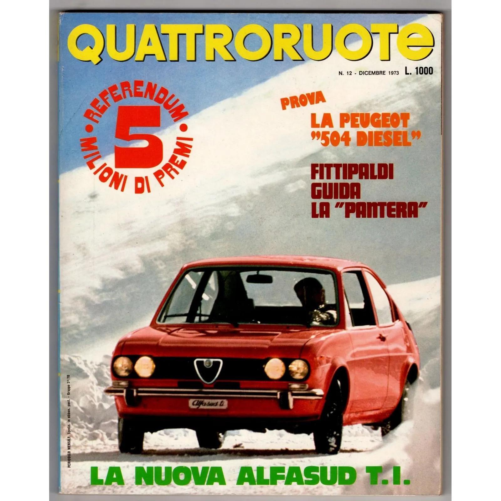 QUATTRORUOTE-n 216, dicembre-1973