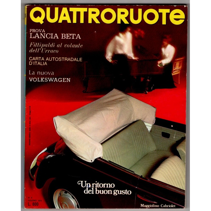 QUATTRORUOTE-n 210, giugno-1973