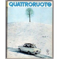 QUATTRORUOTE-n 109, gennaio-1965